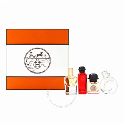 hermes miniature perfume|hermes mini garden perfume set.